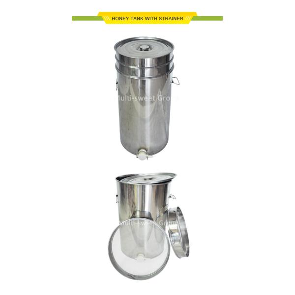 Double Layer Strainer 40cm Diameter SS201 Honey Bottling Tank