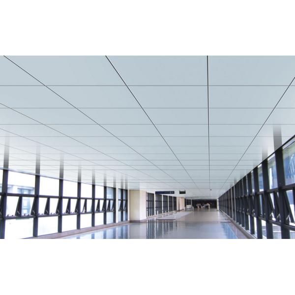 DIA 4.0 Powder Coating Metal Ceiling Tiles Durable Perforated Suspended Ceiling Panel