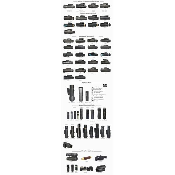 Zoom Telescopic 8-20x42 Powerful Monocular Telescope With Mobile Phone Clip