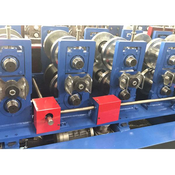 Hydraulic Drive Automatic Roll Forming Machine , C Purlin Machine Shaft Diameter 80mm