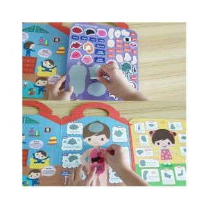 China custom Seal Sticker Label full color Release Paper Sticker Book on sale