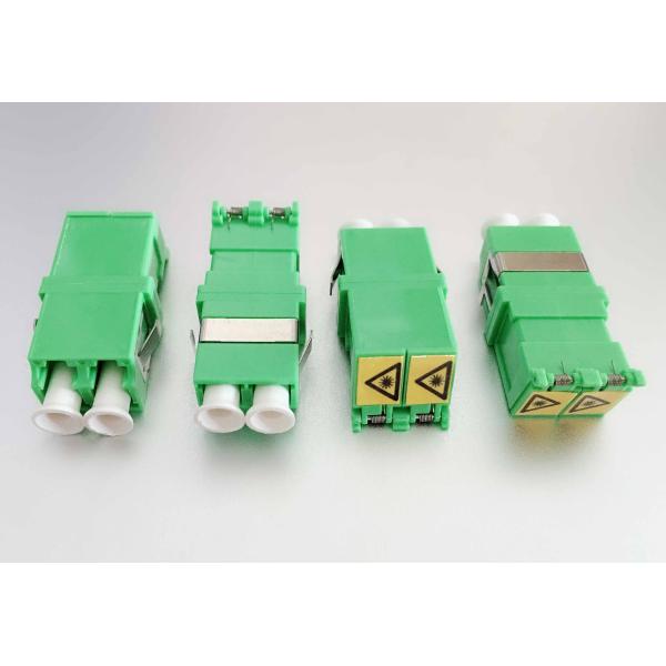 Single Mode Optical Fiber Adapter Duplex Auto Shutter LC/APC LC/UPC Without Flange