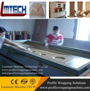 China wood veneer film furniture covering vacuum membrane press machine on sale