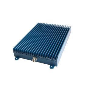 Quality Blue Metal Cover Single Band Repeater / Mobile Signal Repeater 33 DB Power for sale