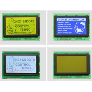 Quality 5V High Resolution Graphic Blue LCD Display 5.2 Inch Wide Viewing Angle Display for sale