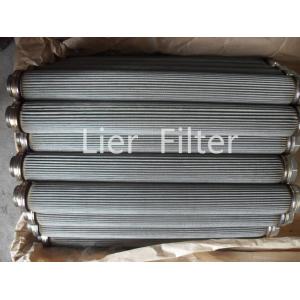 Quality High Temperature Resistant Folded Filter Element With Excellent Strength for sale