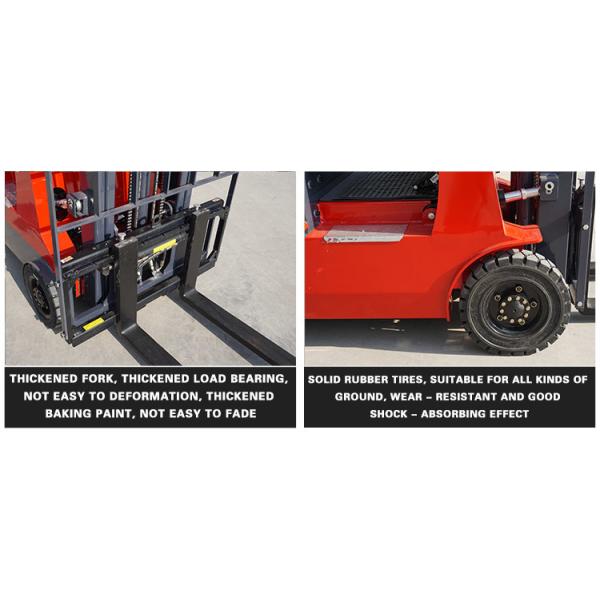 4500mm Electric Powered Forklift