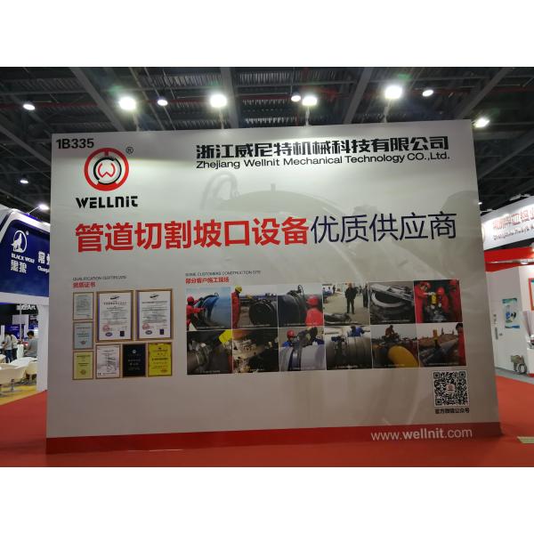 Light Weight Hydraulic Pipe Cutting And Beveling Machine Compact Design 72 Kg