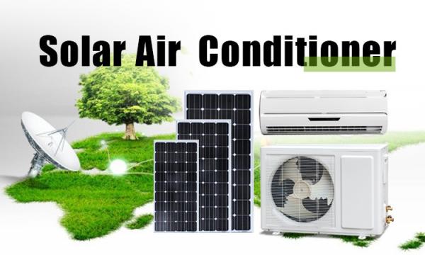 DC Inverter Hybrid Solar Split Air Conditioner With Multi Fold Heat Exchanger