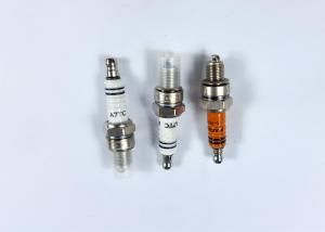 Quality Motorcycle / Tricycle Engine Spark Plugs A7TC Black / Whtie / Orange Colors Available for sale