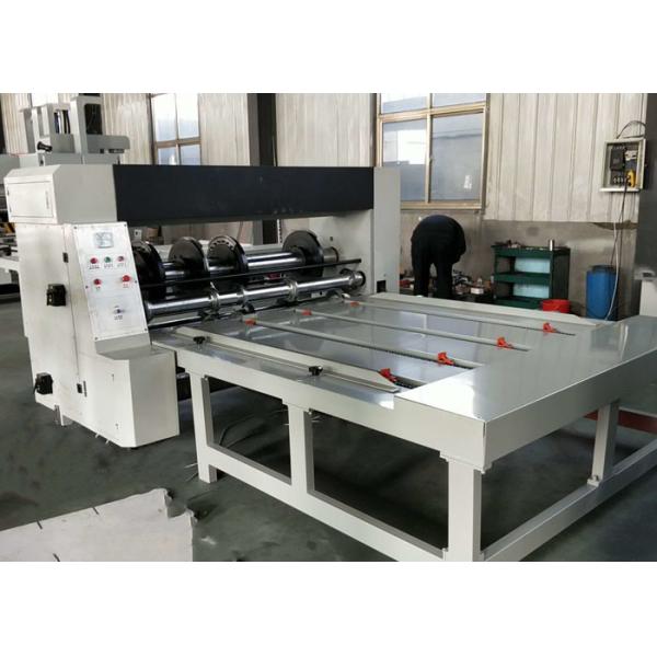 Chain Feeder Rotary Slotting Creasing Cutting Carton Box Making Machinery