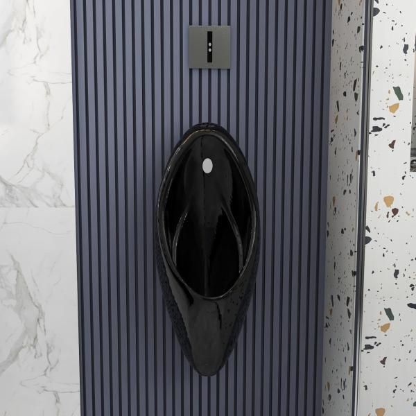 Siphon Flushing Wall Mounted Urinal Toilet Sanitary Ware Auto Sensor