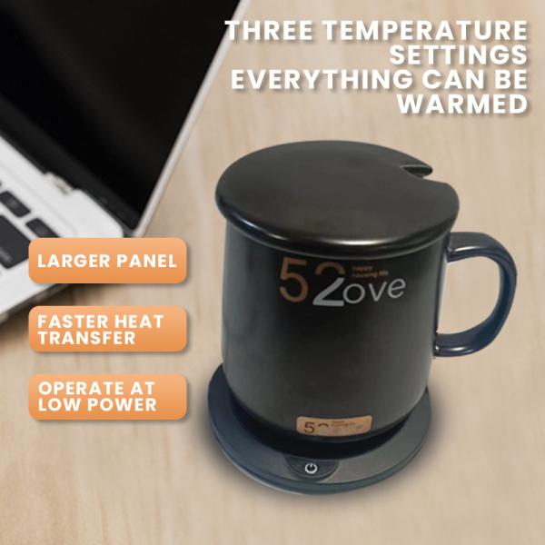 Multipurpose Usb Cup Warmer Smart Travel Bottle Heating Plate With Wireless Charging