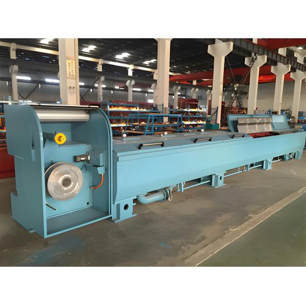 High Speed Copper Rod Breakdown Machine With Automatic Dual Spool Take Up Device