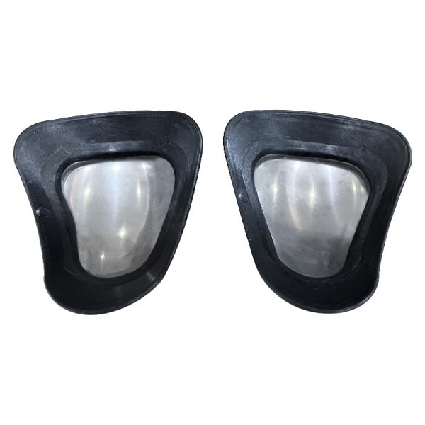 Motorcycle Safety Equipment Comfortable Metal Shoulder Pad for Lower Leg Protection