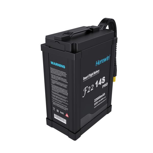 Smart UAV Drone Herewin Batteries 14S1P Pro 22000 MAh 51.8V 25C
