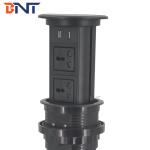 2020 New Design conference desktop motorized pop up socket with USB wireless