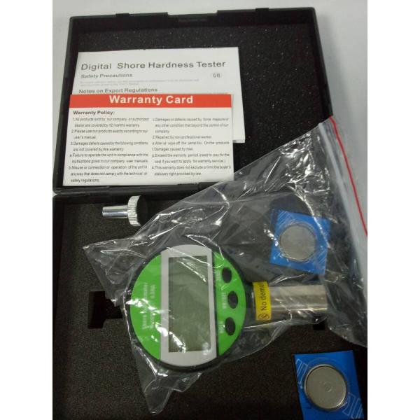 GB T531 Shore A Rubber Testing Machine , Plastic Hardness Test Meter