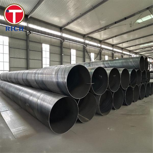 Q235JR SSAW Galvanized Carbon Steel Welded Pipe For Structural Field