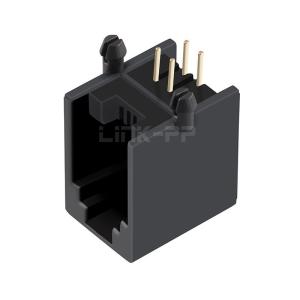 Without LED 1X1 Port 4P4C RJ11 Modular Jack without Integrated Magnetics