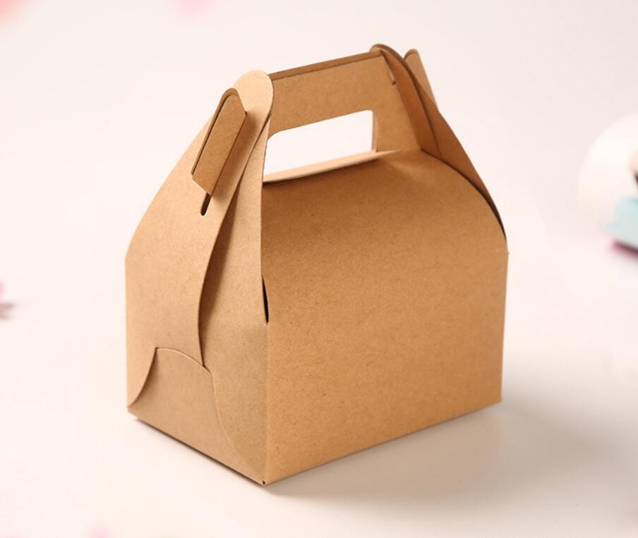 Personalized Design Paper Sweet Box 6 8 Inch Big Tall With Ribbon