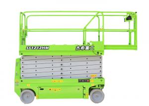 Quality Green Self Leveling Scissor Lift For Building for sale
