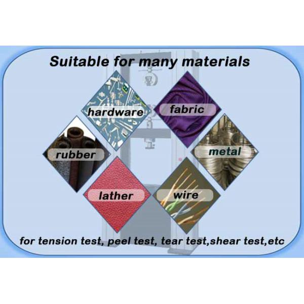 Different Speed Settiing Electronic Universal Testing Machine For Rubber