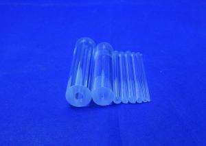 China Silicon Dioxide Quartz Heater Tube , Uv Glass Tube 1683 Degree Celsius Softening Point Fused Silica Capillary on sale
