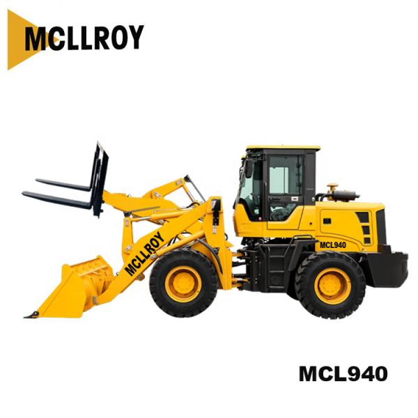Articulated Front End Loader Machine 2200kg Rated Load For Industrial