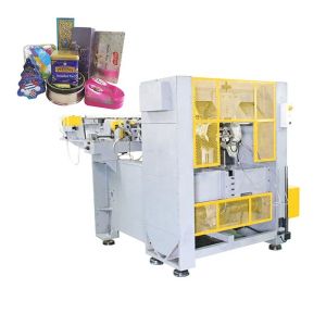 Automatic Tin Box Making Machine 50cpm CE Certificate For Decorated Tin Box