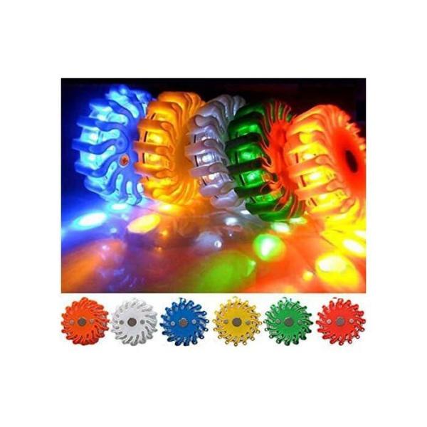 Road Flare with 360° Super Bright LEDs and Waterproof Design for Emergency Use