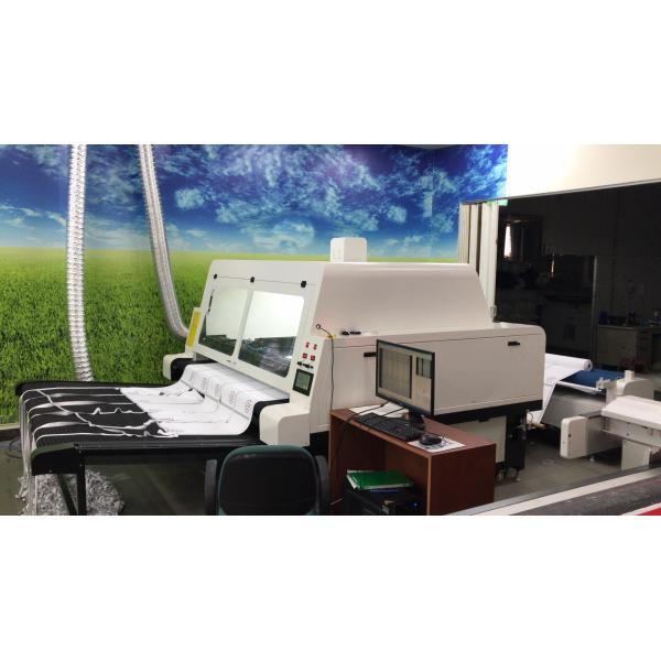 Double Heads Automatic Cloth Cutting Machine For Dye Sublimation Swimwear