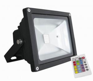 Quality 3000K - 6500K Waterproof LED Flood Light , Outdoor RGB Remote Control LED Light for sale
