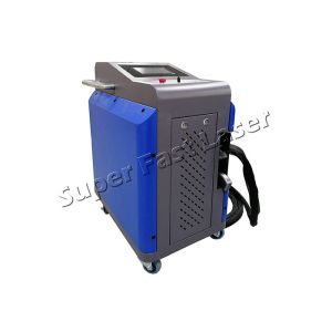 Quality Touch Screen 100W Portable Rust Descaling Machine for sale