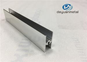 China Bright Dip Aluminium Furniture Profiles , Precise Cutting Shower Enclosure Profiles on sale