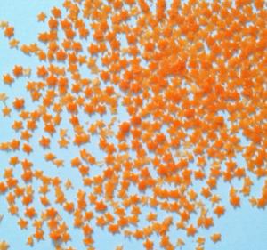 China orange star speckles soap base colorful speckles enzyme detergent speckles for detergent powder on sale