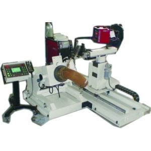 Bent pipe- Flange automatic welding system