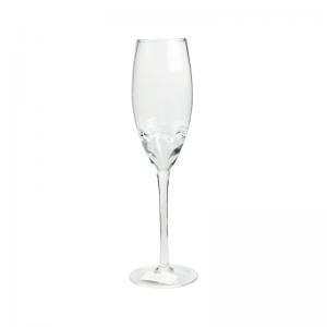 China Wedding Crystal Wine Glass 250ML Elegant Champagne Flutes Glass on sale