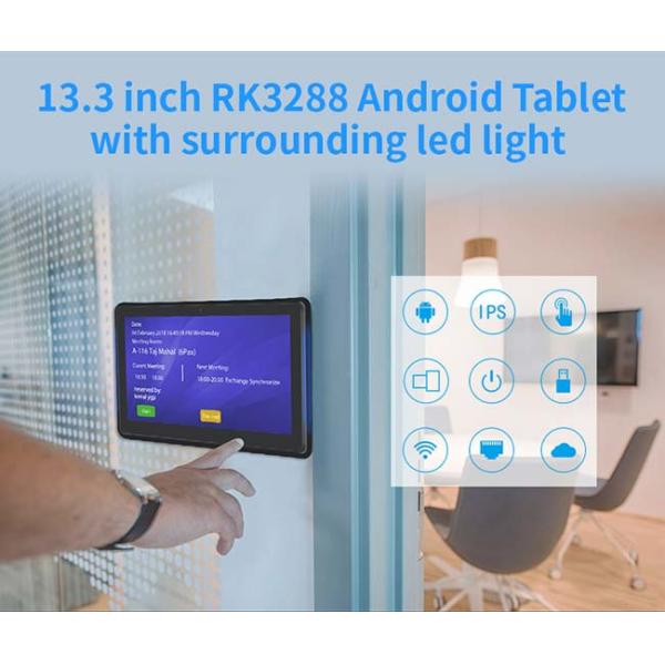 Touch Screen Poe Powered Android Tablet , Conference Room Digital Display