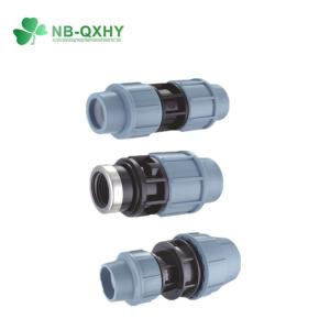 Quality Light Blue Type Pn16 PP Compression Fitting Made of 100% Material with Complete Size for sale