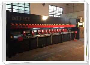 China CNC High Accuracy Metal Plate Slotting Machine With Blade Cooling For V Groove on sale