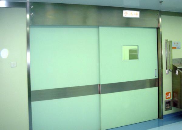 Embedded Type Automatic Sliding Door Medical Airtight With Face Recognition