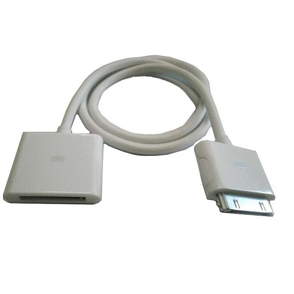 www.linkelec.com 30PIN Dock Connector Male to Female Extension Cable with audio/video for IPOD I touch