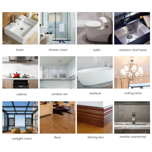 Cartridge Acetoxy Silicone Sealant 300ml Rubber Adhesive Sealant