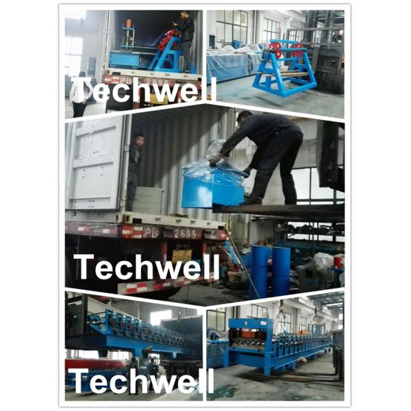 Light Steel Truss Stud Roll Forming Machine Thickness 0.4-1.0mm , 70mm Axis Diameter