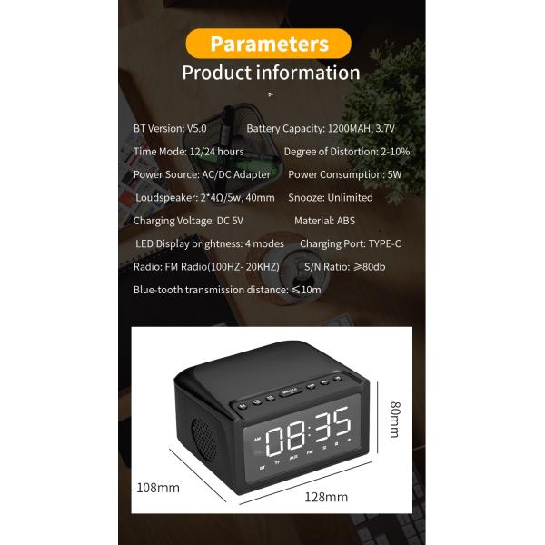 Wireless Charger For Mobile Phone Multifunction Intelligence And Blue Tooth Music Player