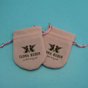 Cute Closing Button / Drawstring Jewelry Bag For Christmas Table Decoration