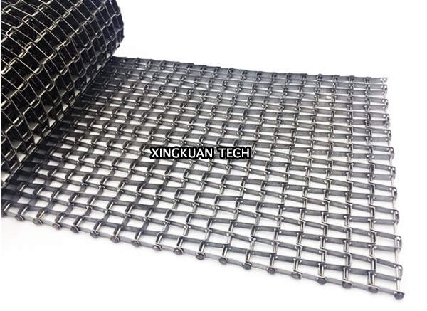 Horseshoe Chain Flat Flex Conveyor Belt for baking cleaning and drying