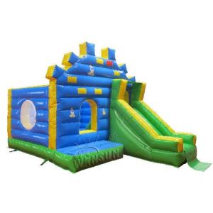 Quality Customized Size Inflatable Princess Bounce House , Kids Blow Up Jumpers for sale