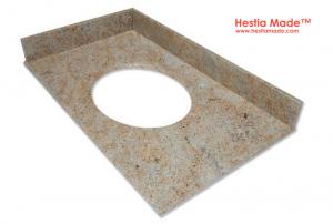 Quality Countertops - Kashmir Gold Granite Kitchen Tops - HestiaMade for sale